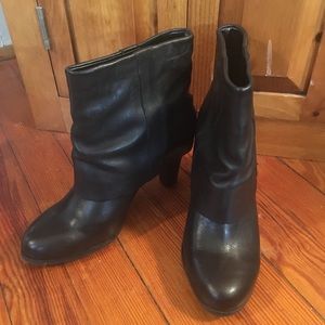 Black BCBG booties